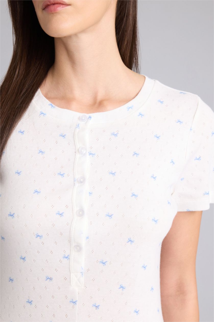 Kadın Ekru Regular Fit Kısa kollu Tulum