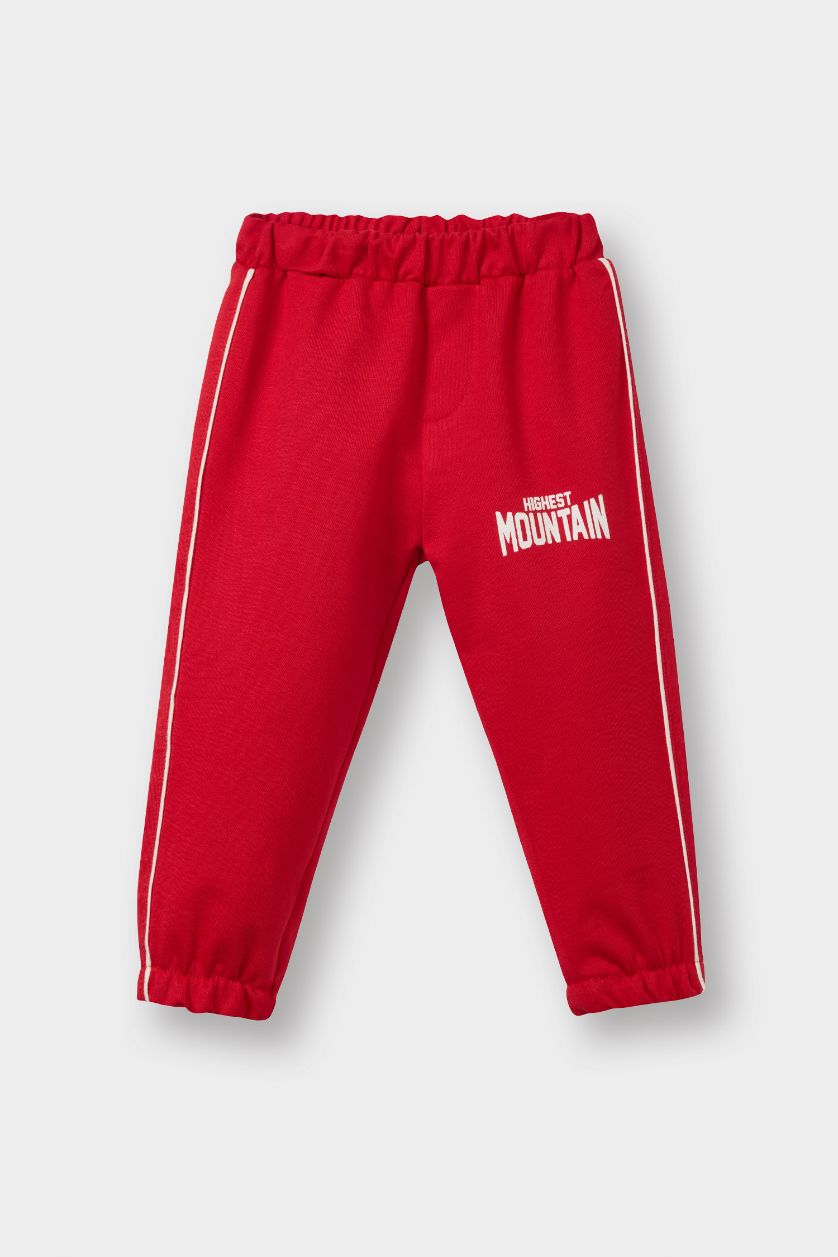 Baby Boy Red Baby Boy Sweatshirt Sweatpants 2 Piece Pajama Set