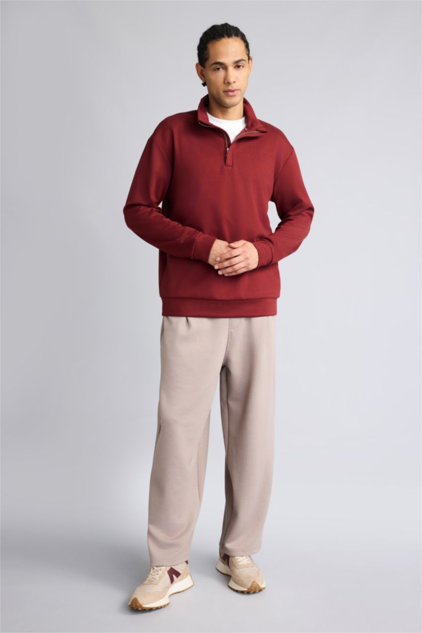 Man Vison بنطلون بجامة رياضي باريل فيت قماش سكوبا