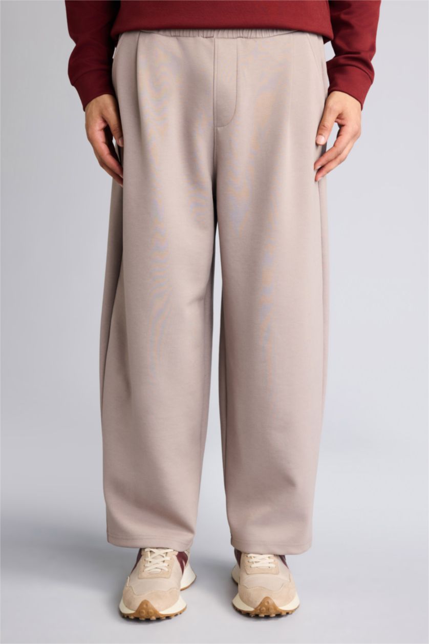 Man Vison بنطلون بجامة رياضي باريل فيت قماش سكوبا