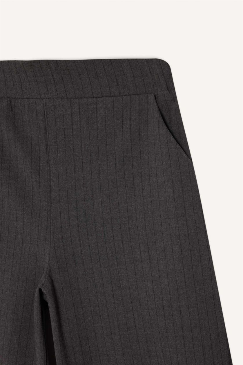 GIRLS & TEENS Grey Girl Wide Leg Trousers