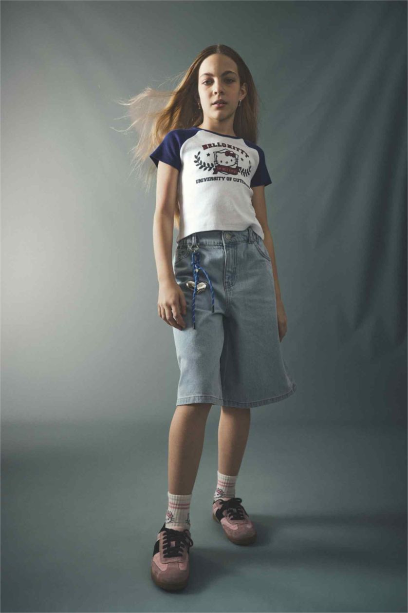 GIRLS & TEENS Light Blue Girl Shorts