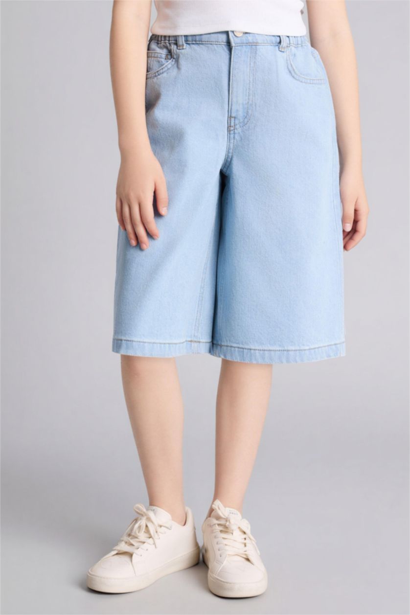 GIRLS & TEENS Light Blue Girl Shorts