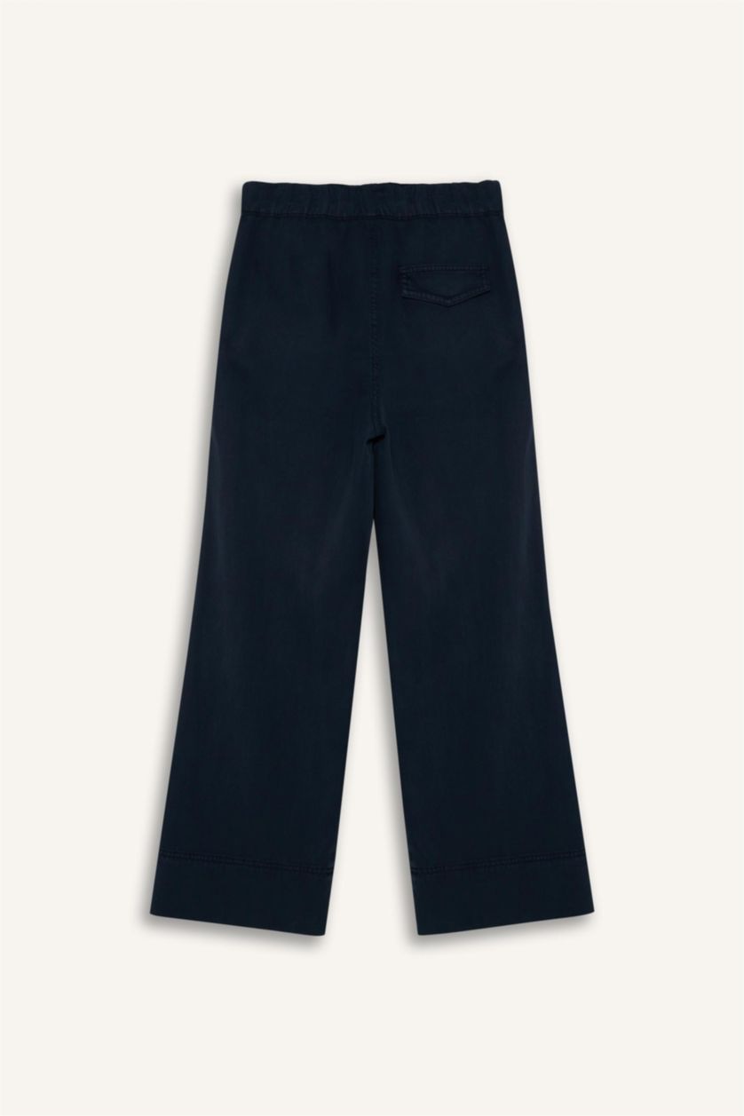 Girls & Teens NAVY Wide Leg Sensual Trousers