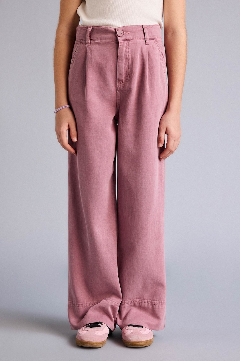 Girls & Teens Rose Girl Wide Leg Tencel Trousers