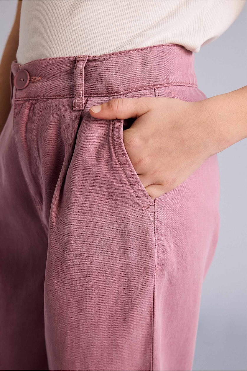Girls & Teens Rose Girl Wide Leg Tencel Trousers