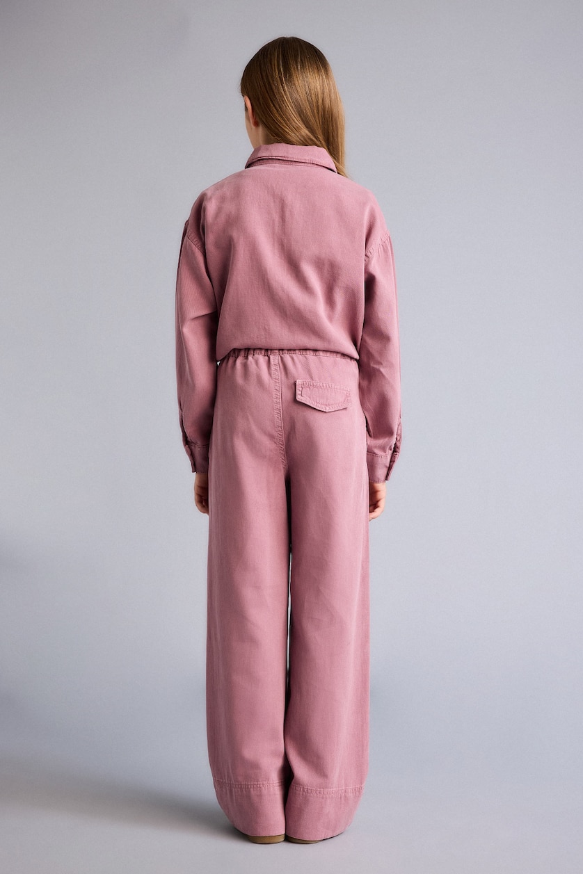 Girls & Teens Rose Girl Wide Leg Tencel Trousers