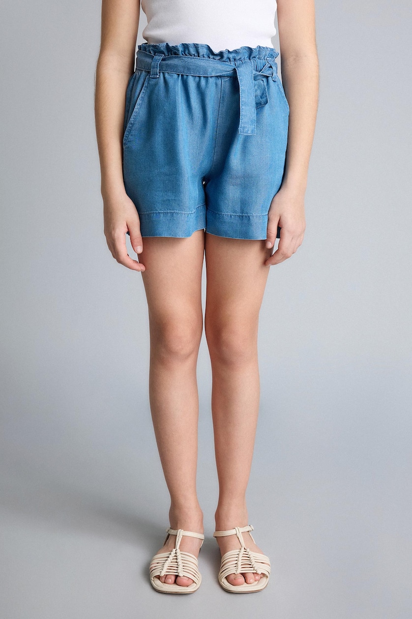 Girls & Teens Blue Girl Blue Denim Shorts
