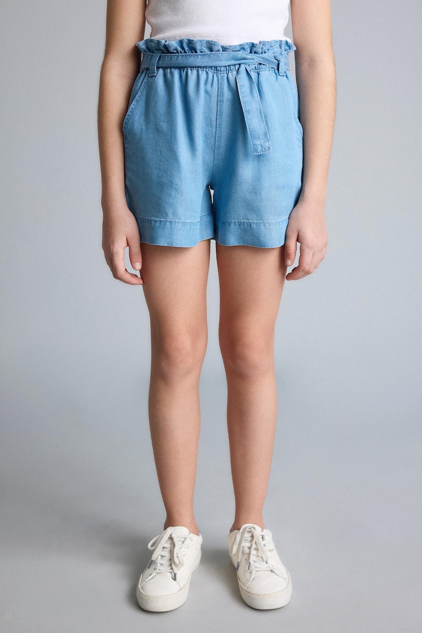 Young Girls - Teen Girls Light Blue Girl Denim Shorts