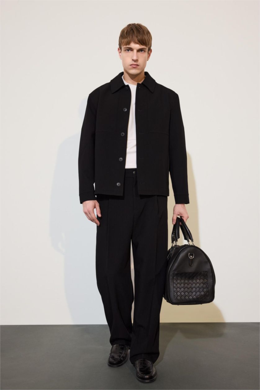 Men Black Regular Fit Blazer