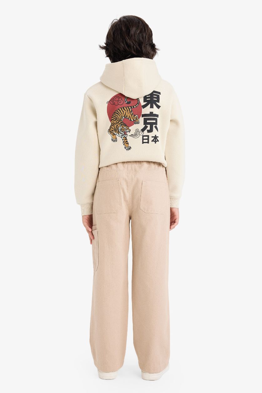 Ұлдар Және Жасөспірімдер Сұр Ұлдарға арналған габардин шалбар