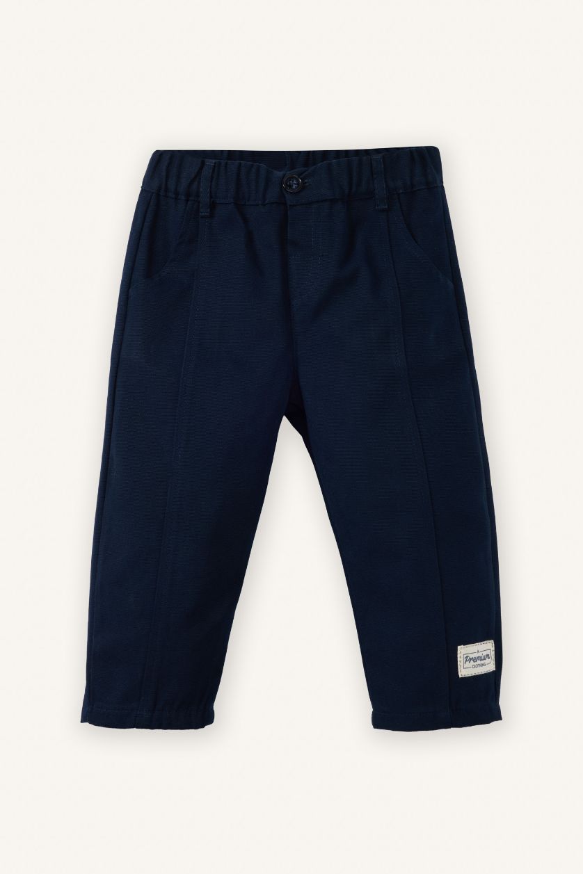Erkek Bebek Lacivert Erkek Bebek Balloon Fit Gabardin Pantolon