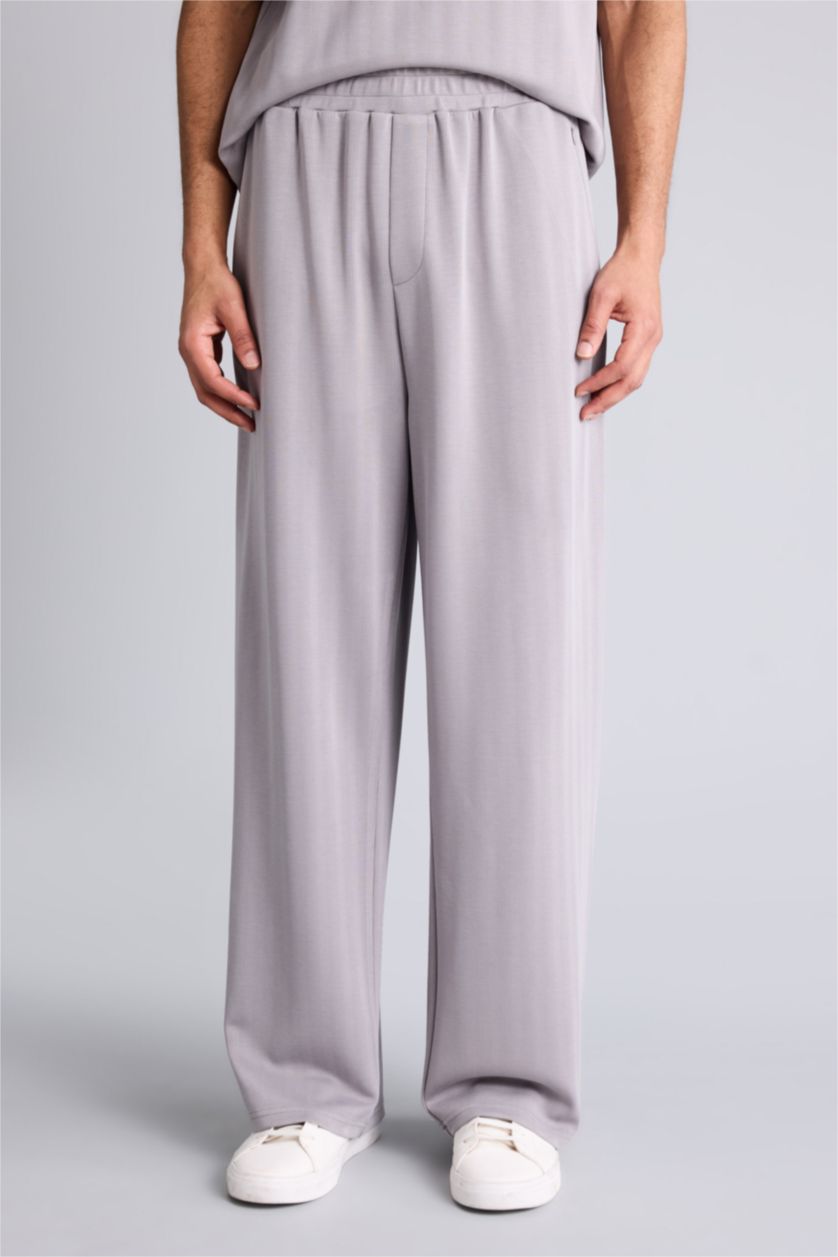 Мужчины Светло-серый Джоггеры Baggy Fit