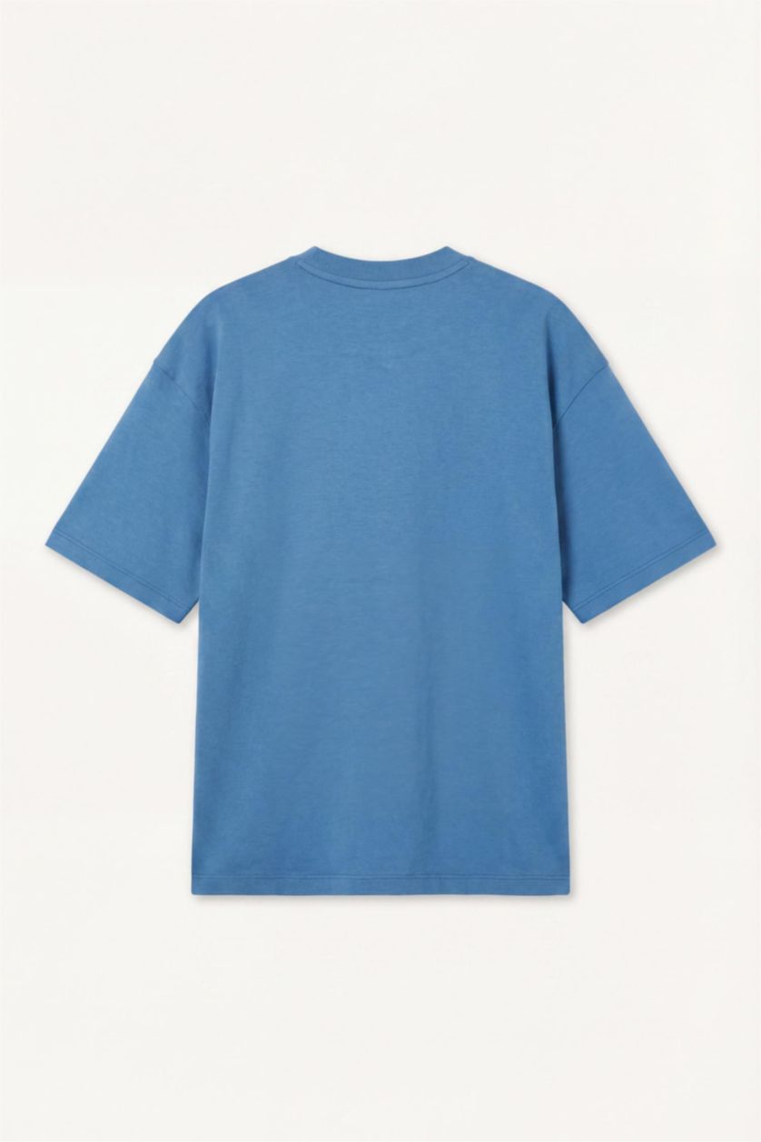Boys & Teens Dark Blue Oversize Fit Short Sleeve T-Shirt