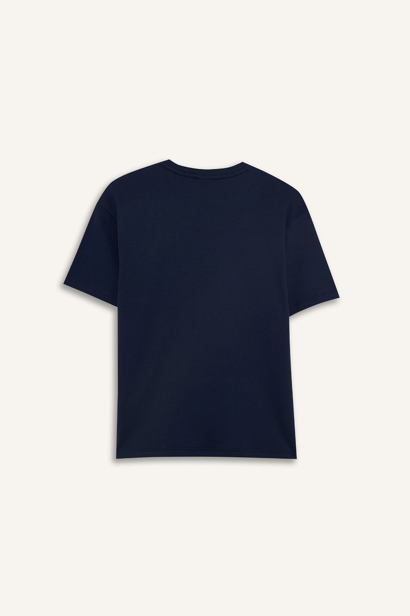 أولاد كحلي تيشيرت ولادي نص ردن اوفر سايز بياخة مستديرة