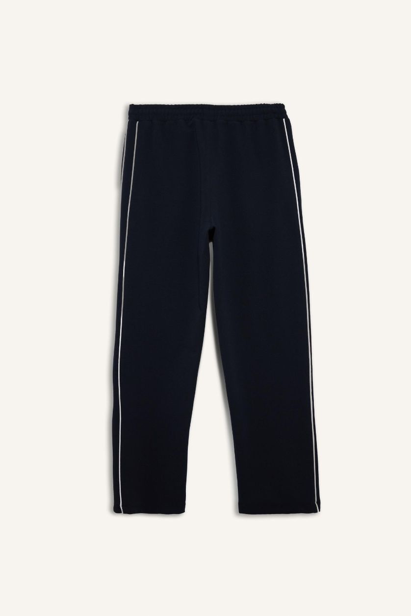 Erkek Lacivert Relax Fıt Jogger