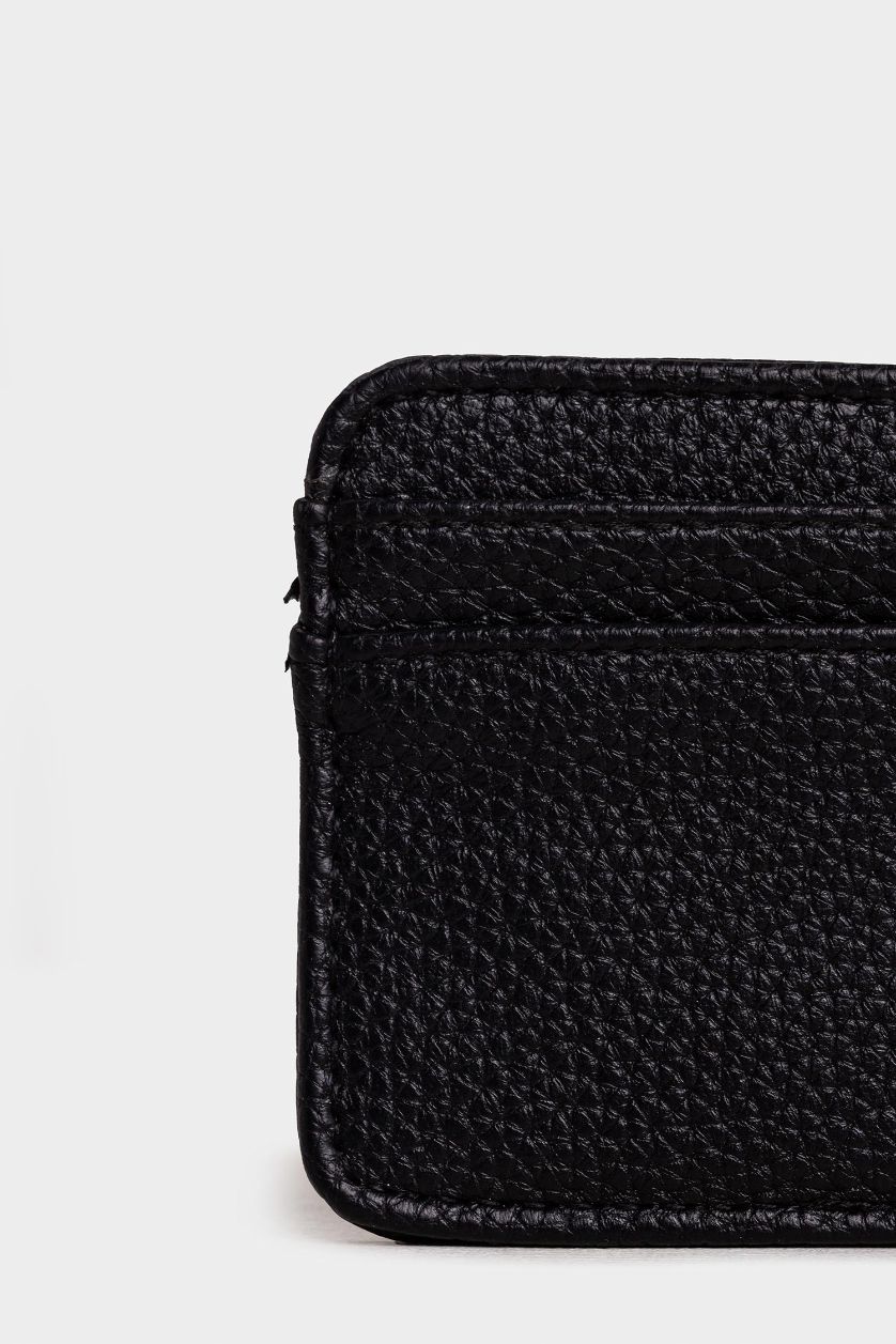 حريمي أسود محفظة بطاقات حريمي جلد صناعي