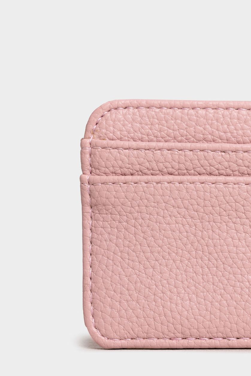 حريمي زهري محفظة بطاقات حريمي جلد صناعي