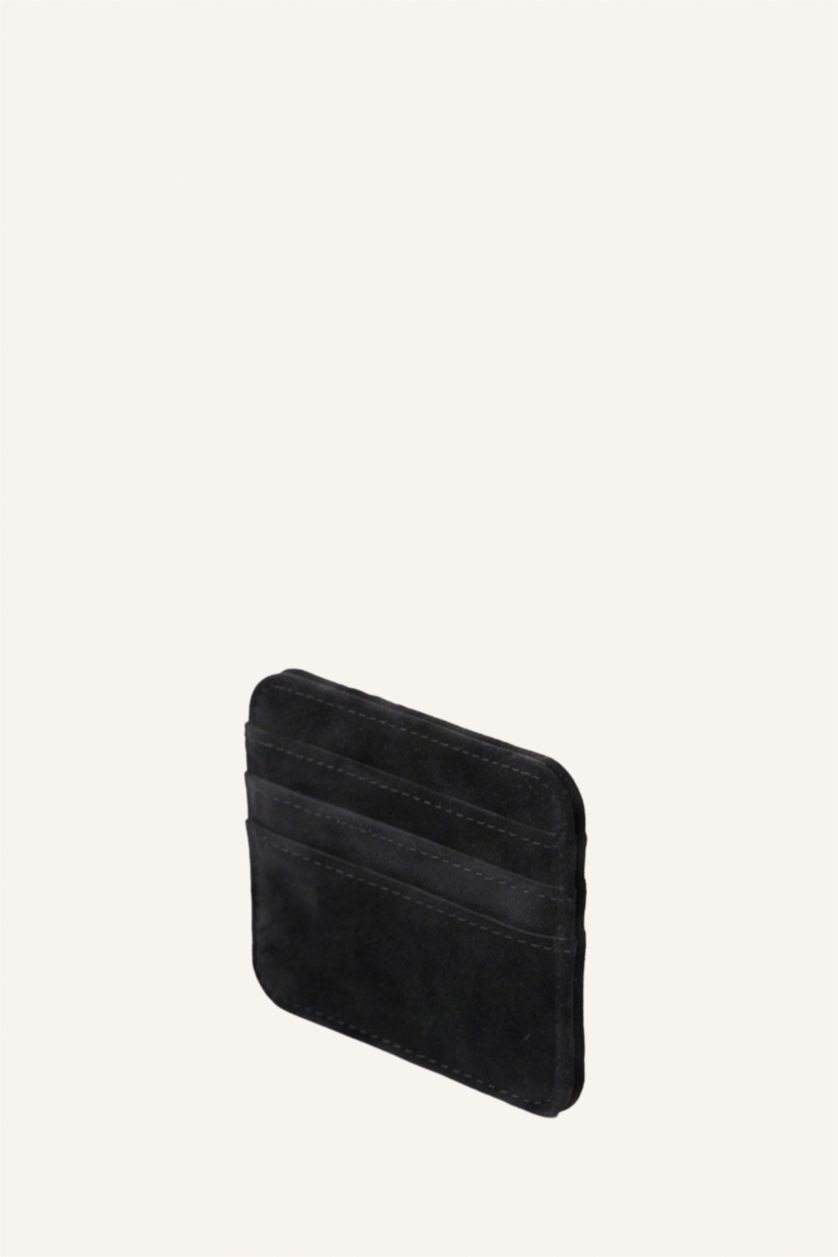 WOMAN Black Woman Business Card Wallet