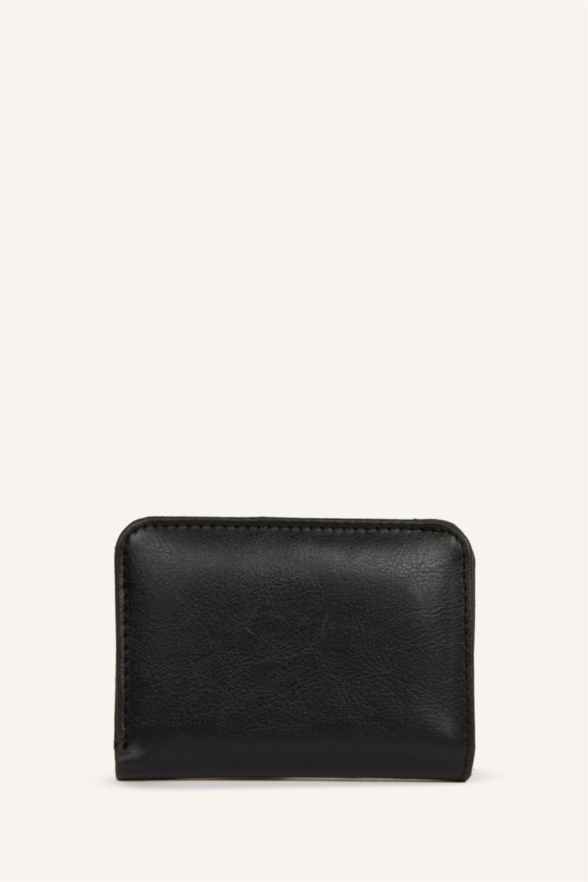 MAN Black Man Faux Leather Wallets