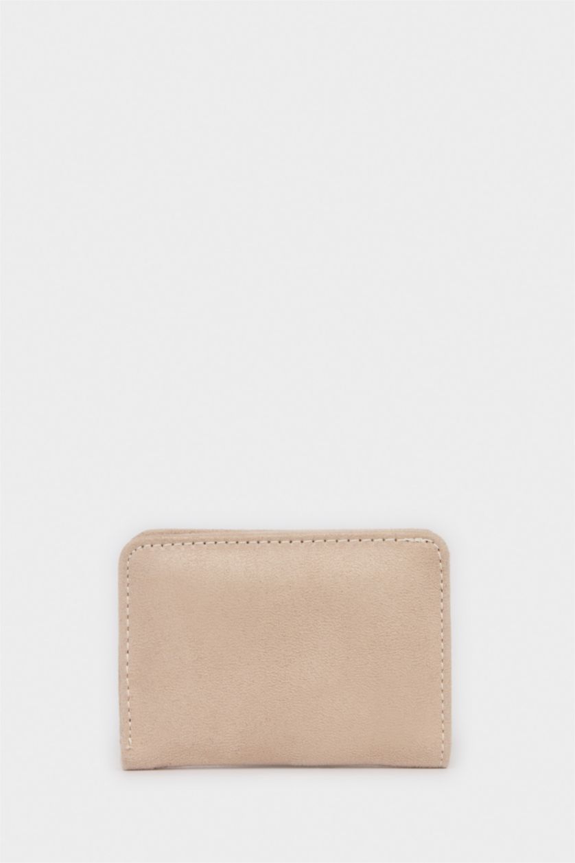 WOMAN Beige Woman Faux Leather Wallets