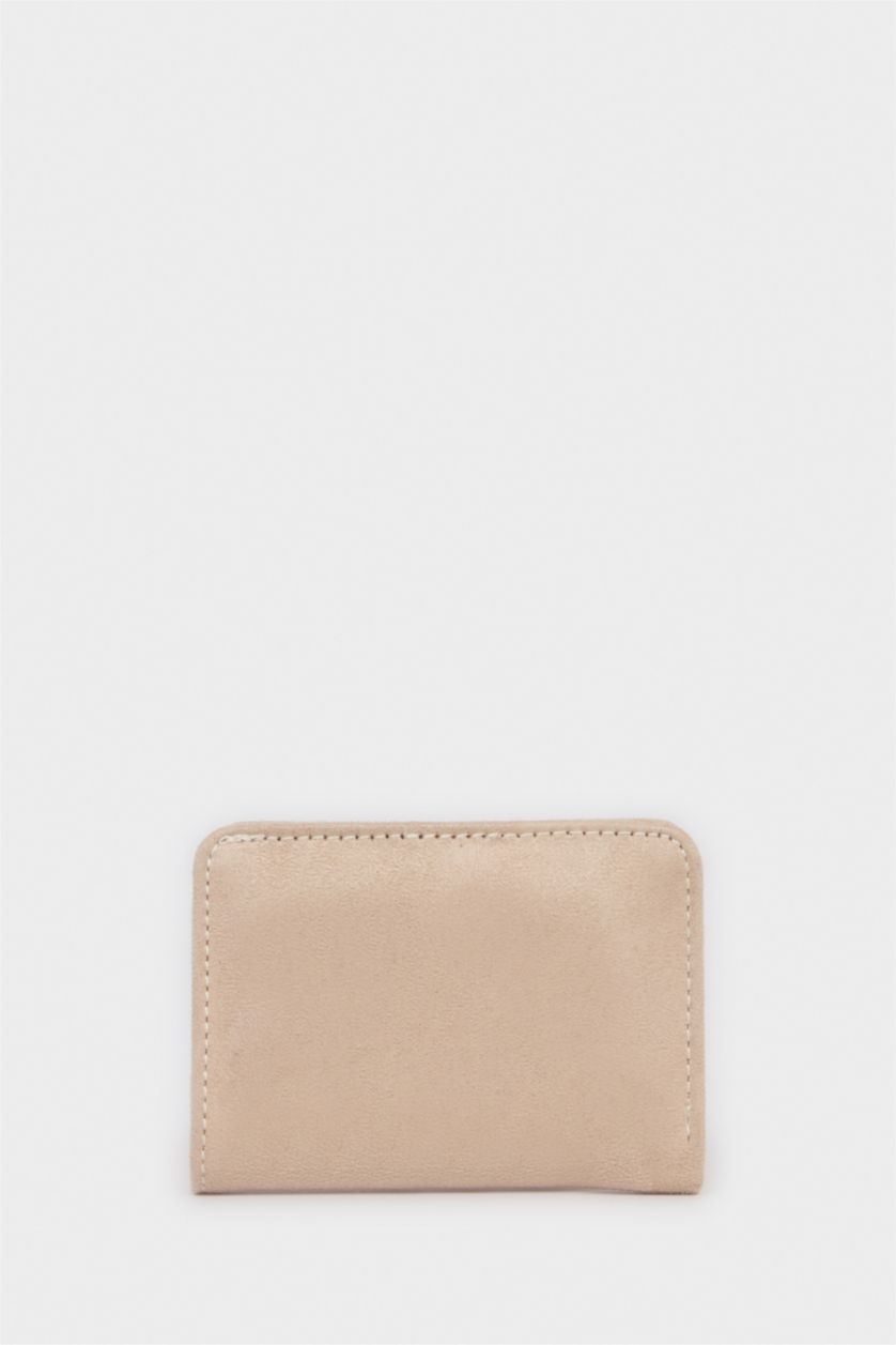 WOMAN Beige Woman Faux Leather Wallets