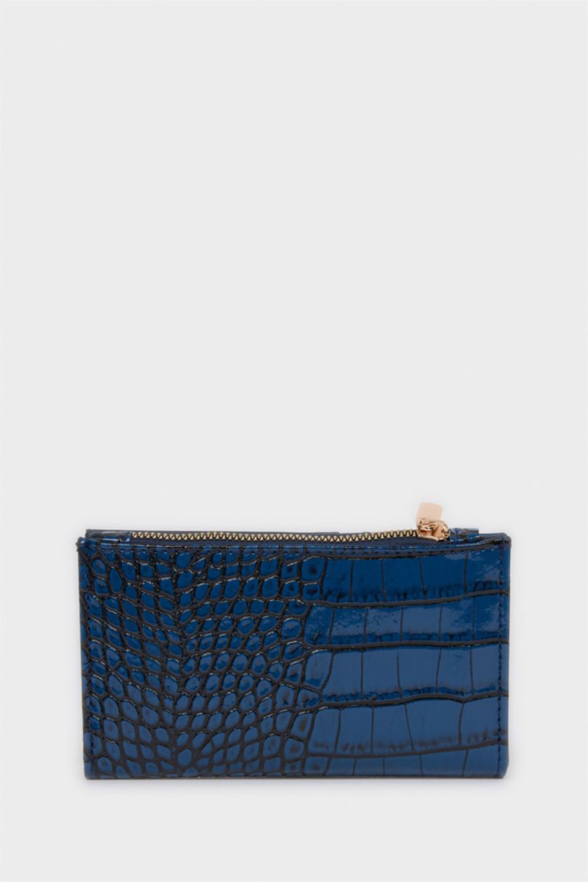 WOMAN NAVY Woman Faux Leather Wallets