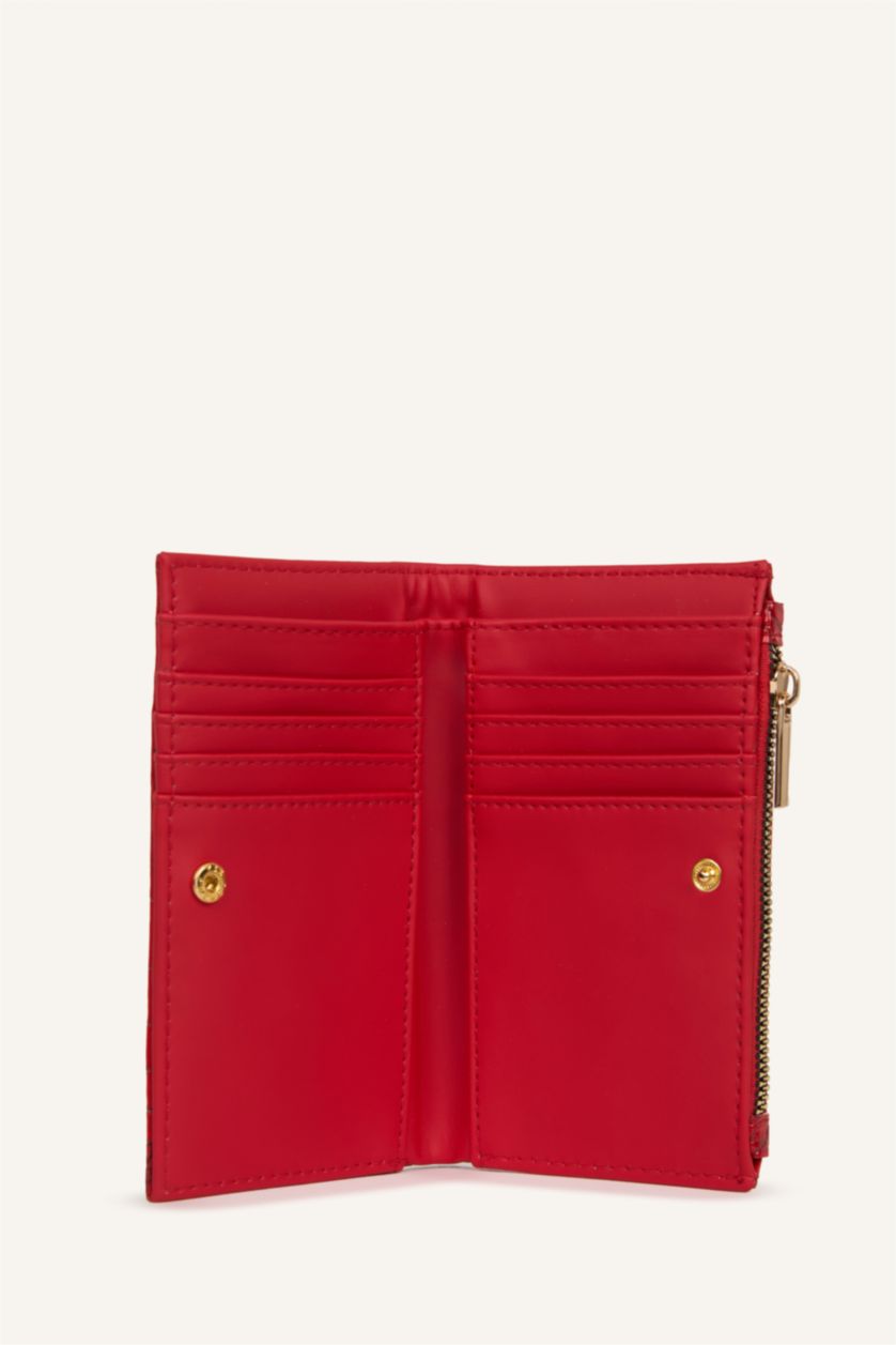 WOMAN Red Woman Faux Leather Wallets