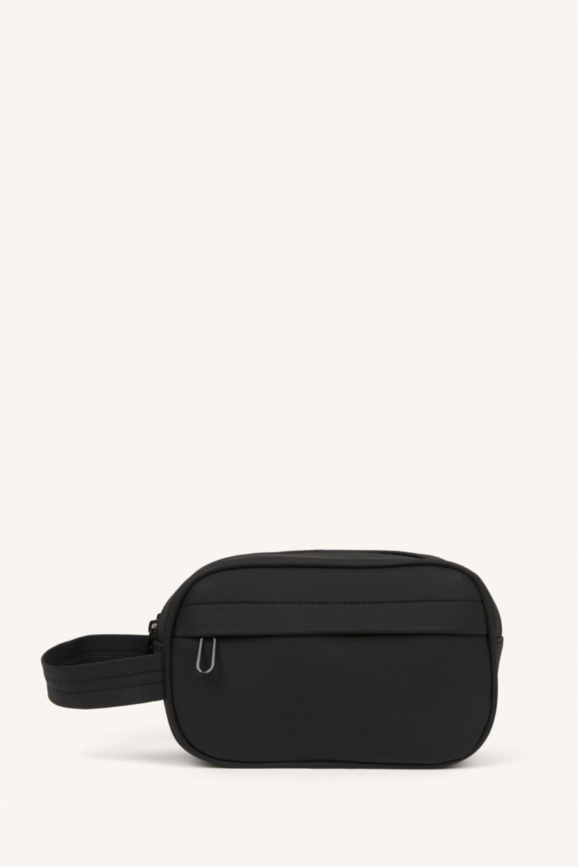 MAN Black Faux Leather Hand Bag