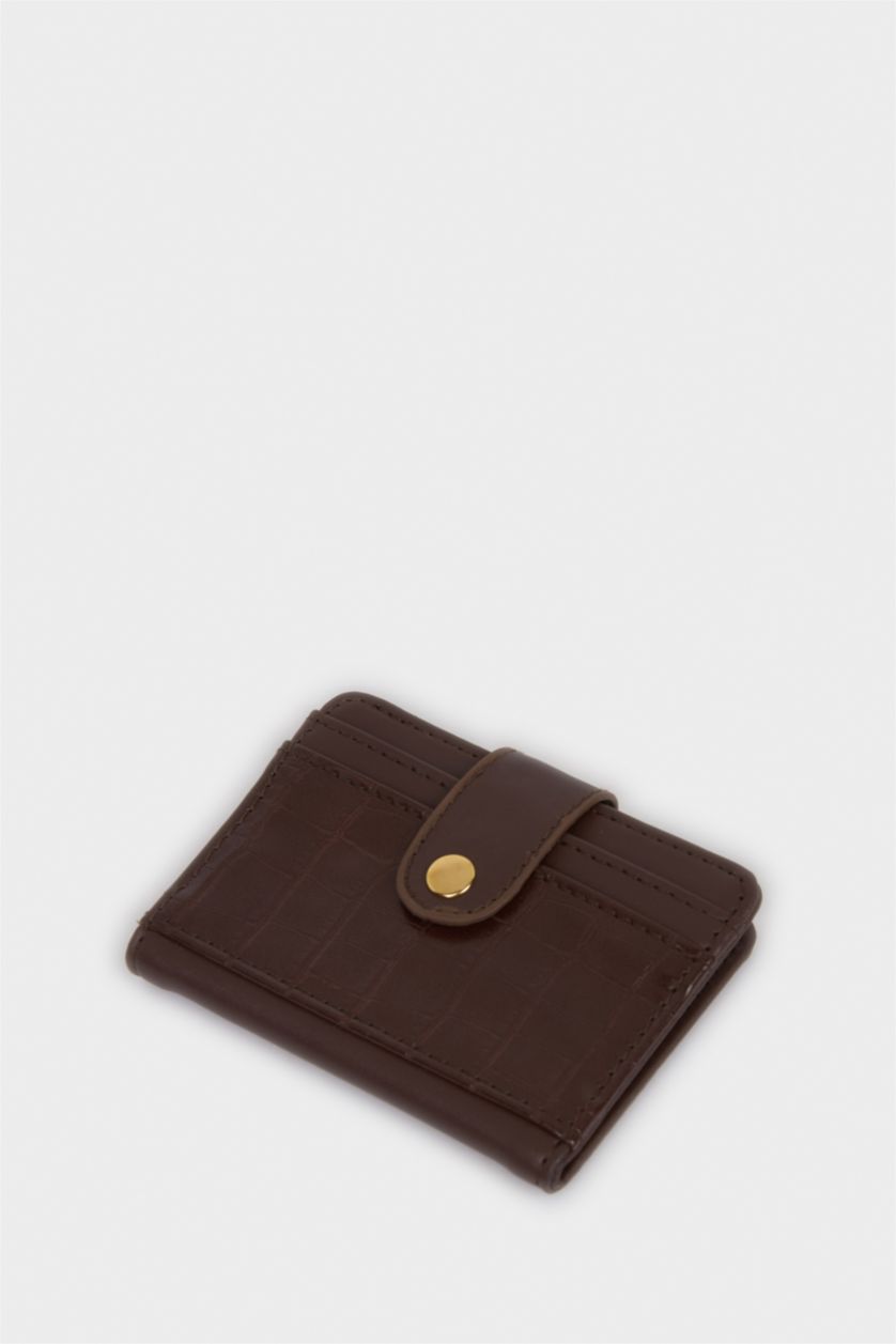 WOMAN Brown Woman Faux Leather Wallets