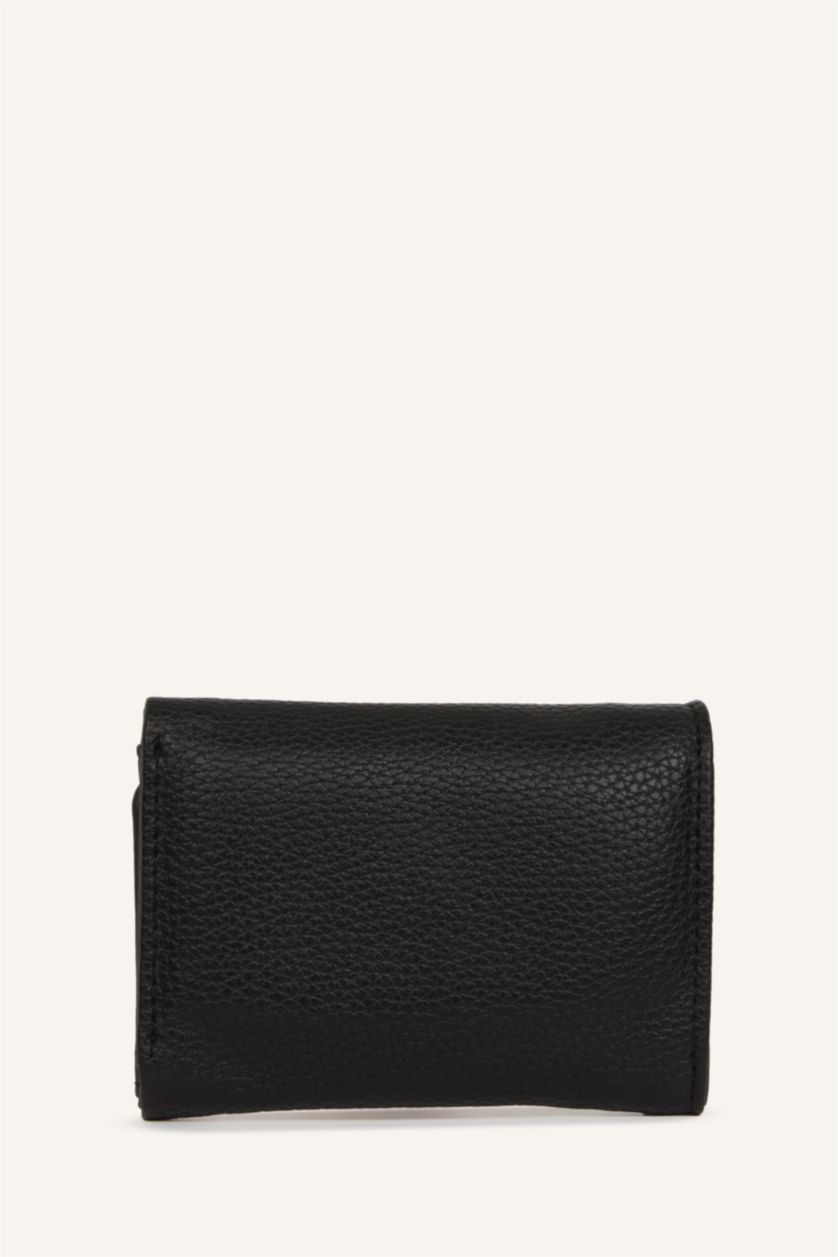 WOMAN Black Woman Faux Leather Wallets