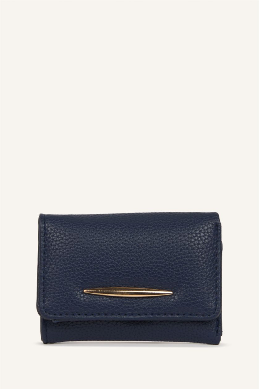WOMAN NAVY Woman Faux Leather Wallets