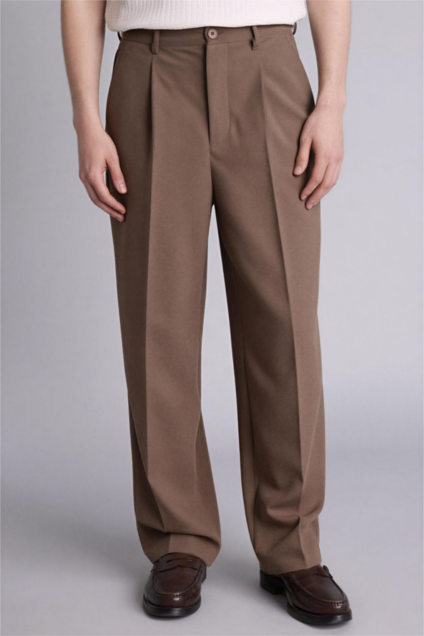 MAN Teak Wide Leg Trousers