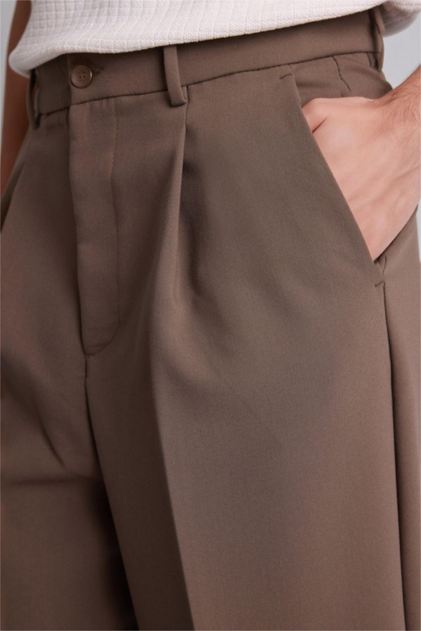 MAN Teak Wide Leg Trousers