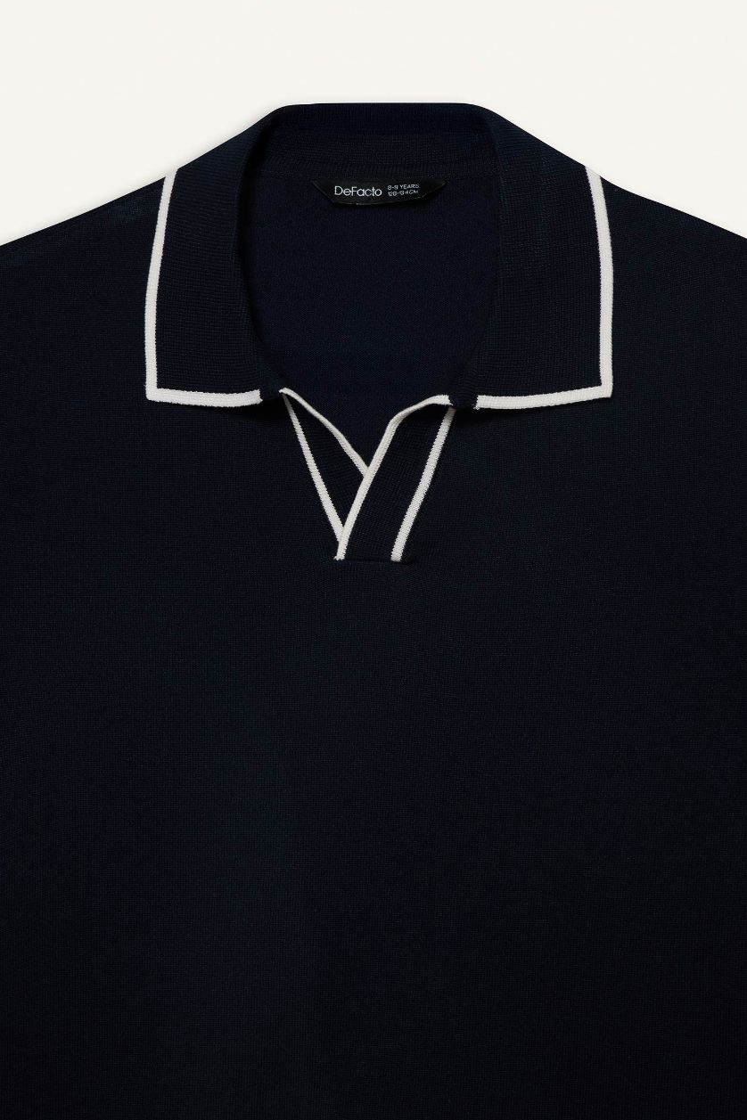 Boys & Teens NAVY Boy Regular Fit Apache Neck Pullover