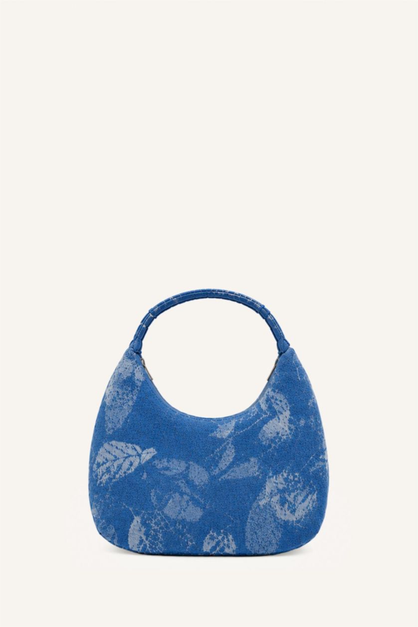 WOMAN Blue Denim Shoulder bag