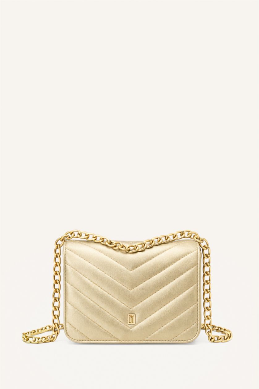 WOMAN Blue Denim Crossbody Bag