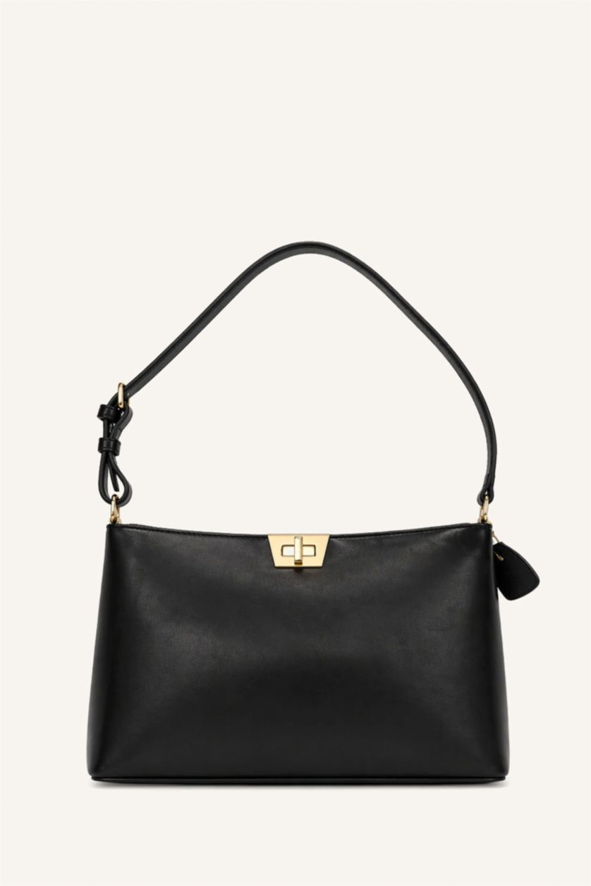 WOMAN Black Woman Shoulder Bag
