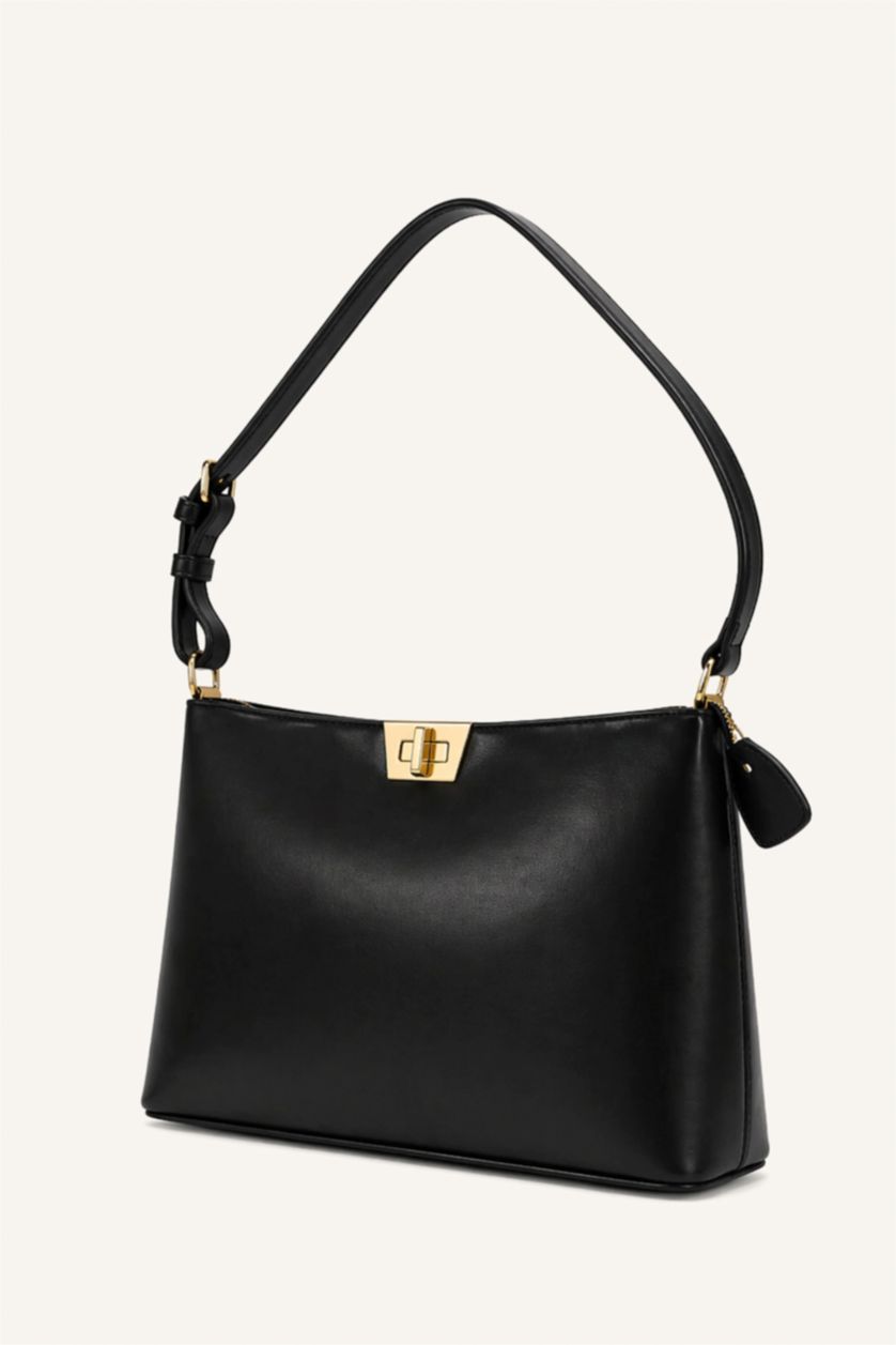 WOMAN Black Woman Shoulder Bag