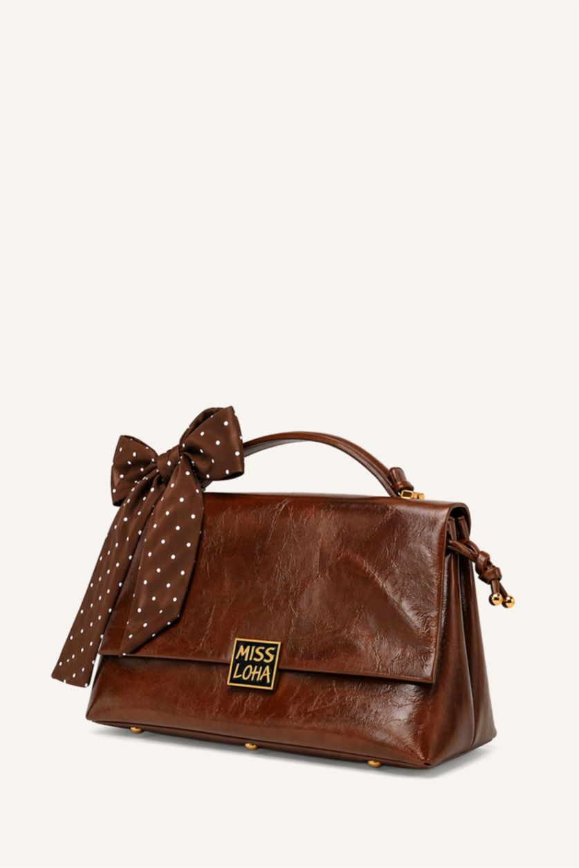 WOMAN Brown Woman Handbag