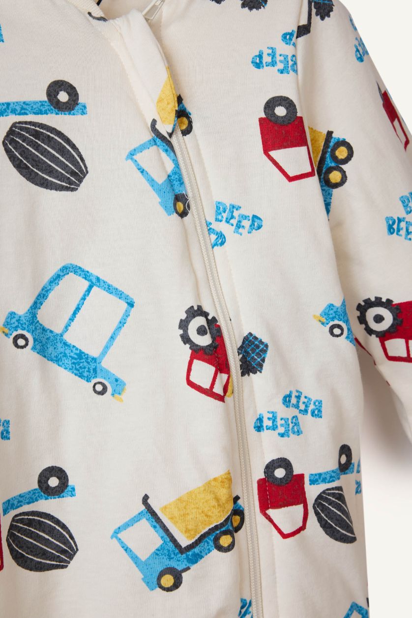 Erkek Bebek Açık Taş 1 Tog Elyaf Tulum Erkek Bebek