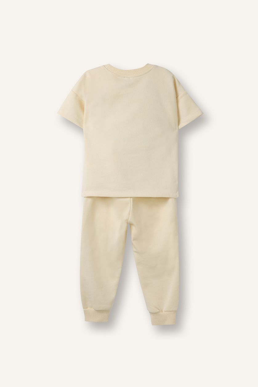 BABY BOY Sand Baby Boy Marvel Comics Sweatshirt and Jogging 2 Piece Set