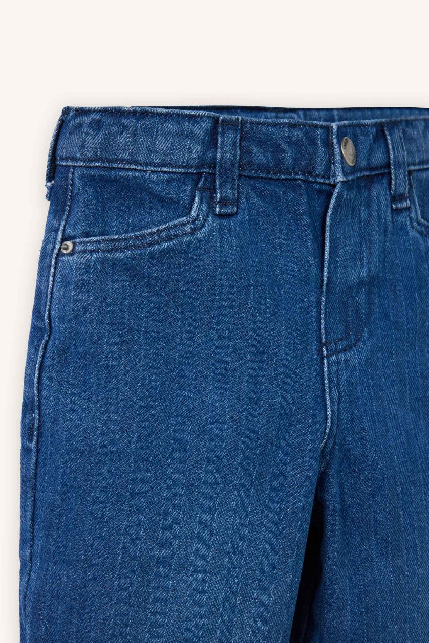 Erkek Bebek Mavi Regular Fıt Jean Pantolon Erkek Bebek