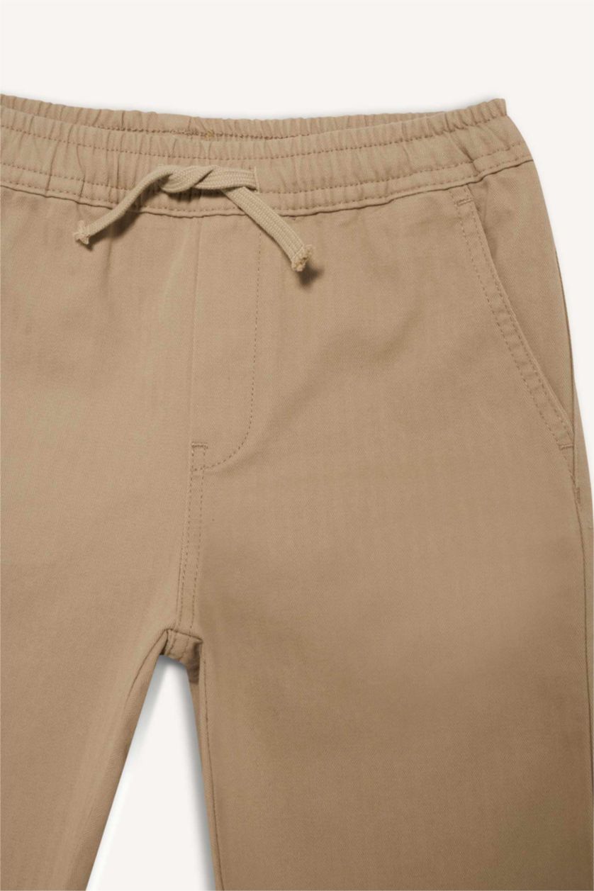 Erkek Çocuk - Genç Erkek Bej Gabardin Pantolon Erkek Çocuk