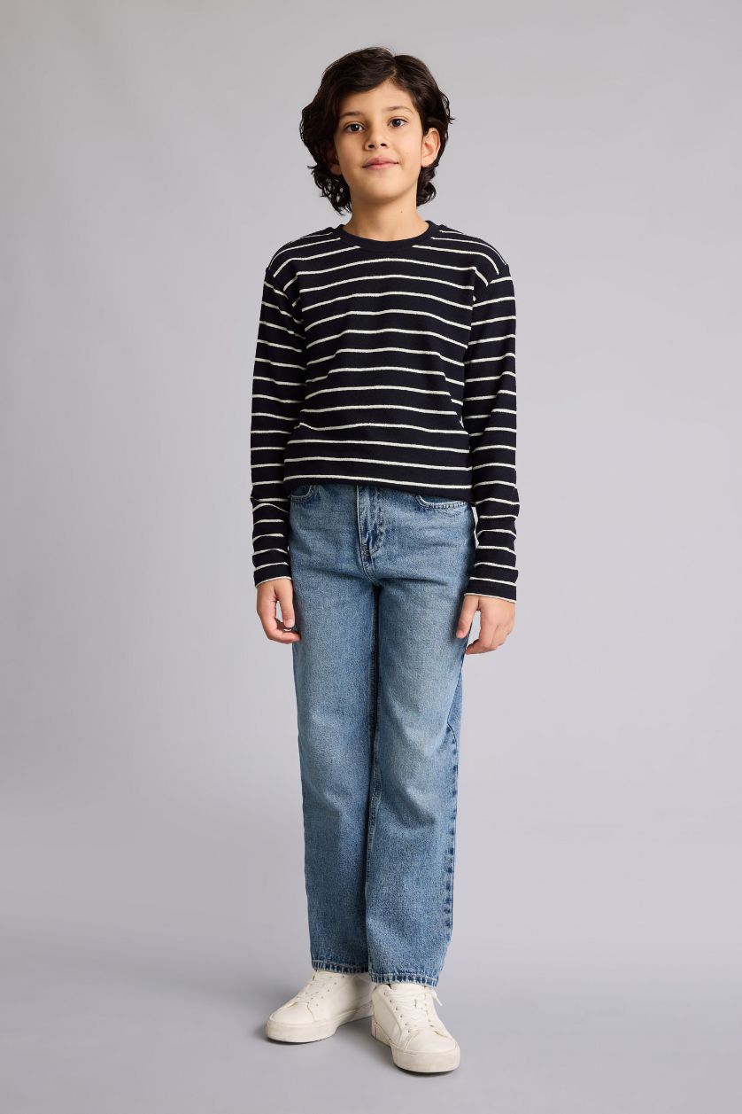 أولاد كحلي تيشيرت ولادي ردن طويل قصة عادية بياخة مستديرة