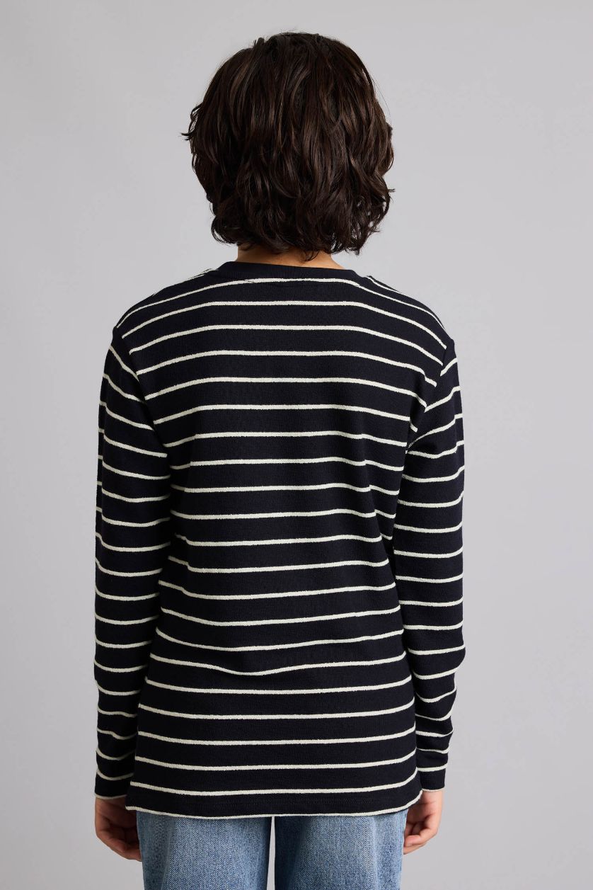 أولاد كحلي تيشيرت ولادي ردن طويل قصة عادية بياخة مستديرة