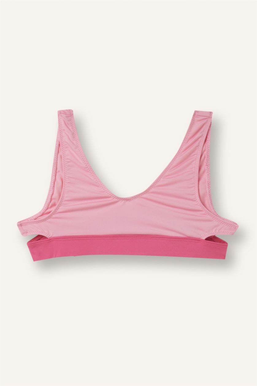Kız Çocuk - Genç Kız Pembe 2'Li Bikini Kız Çocuk