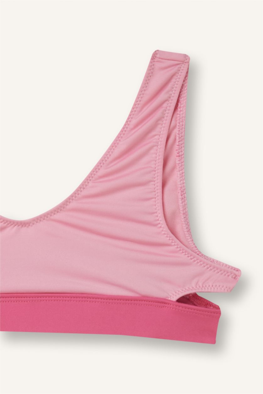 Kız Çocuk - Genç Kız Pembe 2'Li Bikini Kız Çocuk