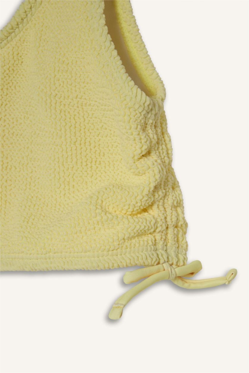 FILLES Jaune Clair Bikini 2 pièces fleuri pour fille