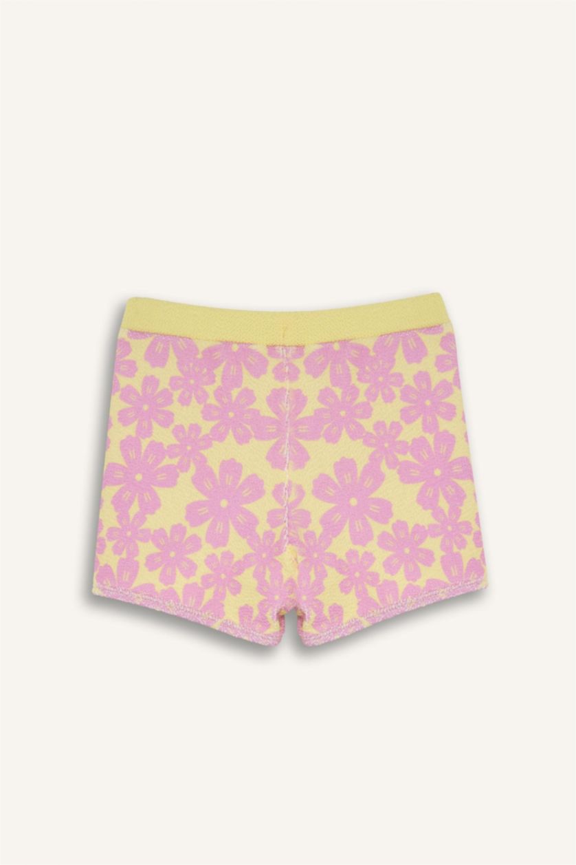 FILLES Jaune Clair Bikini 2 pièces fleuri pour fille